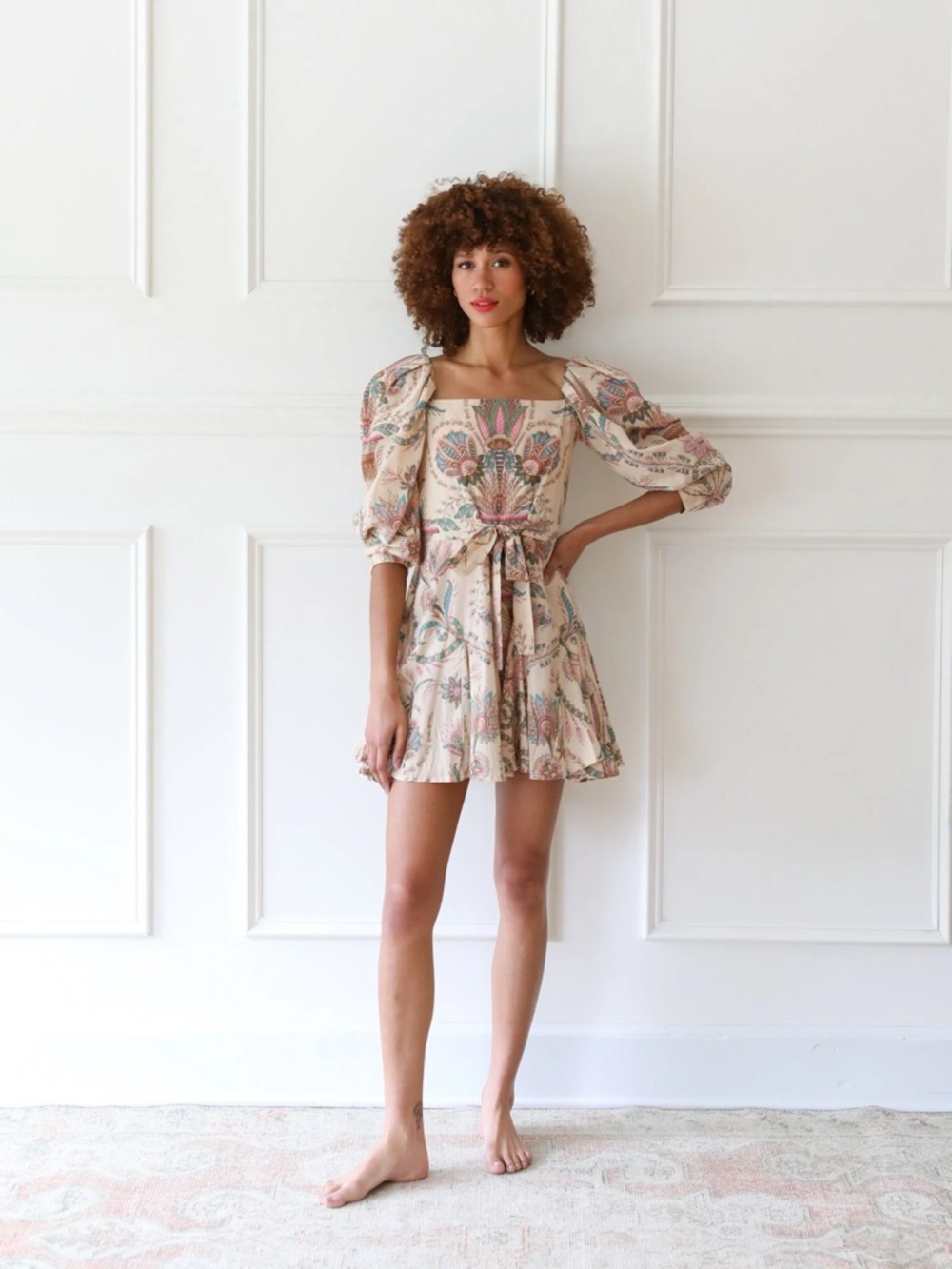 Mille Like New Anais Versailles Mini Dress Size XL